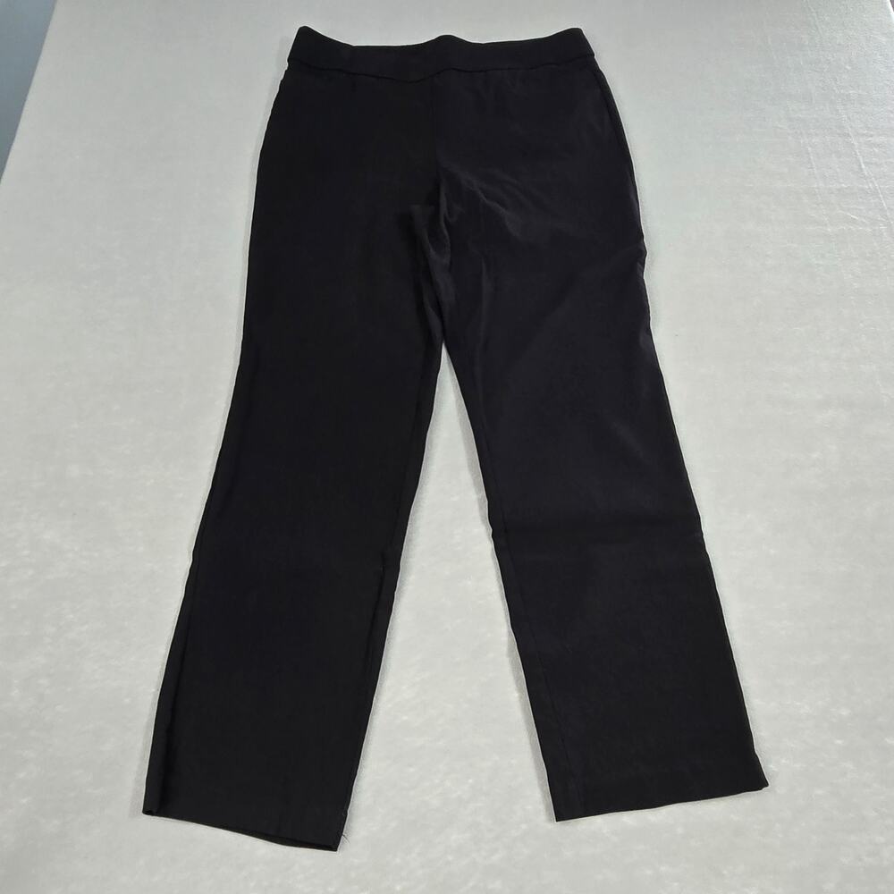 Croft & Barrow Perfectly Slimming Stretchy Straight Leg Pull-On Pants 10 SHORT